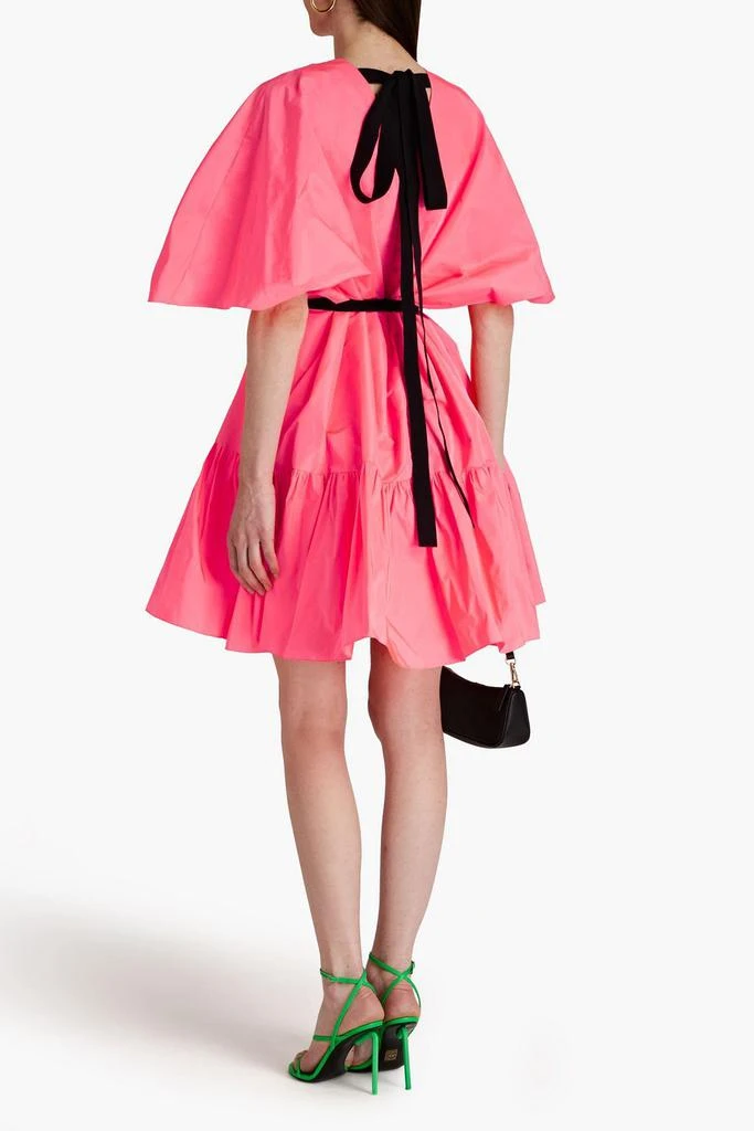 商品ROKSANDA|Gathered taffeta mini dress,价格¥2058,第3张图片详细描述