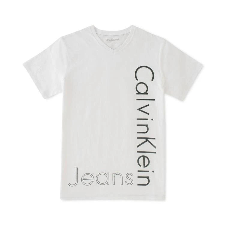 商品Calvin Klein|Graphic-Print Cotton T-Shirt, Little Boys (2-7),价格¥35,第3张图片详细描述