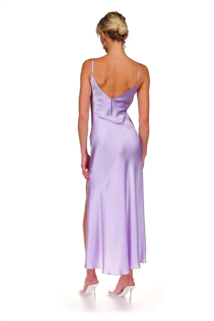 商品DANNIJO|Bias Slip Maxi Dress In Lavender,价格¥1387,第2张图片详细描述