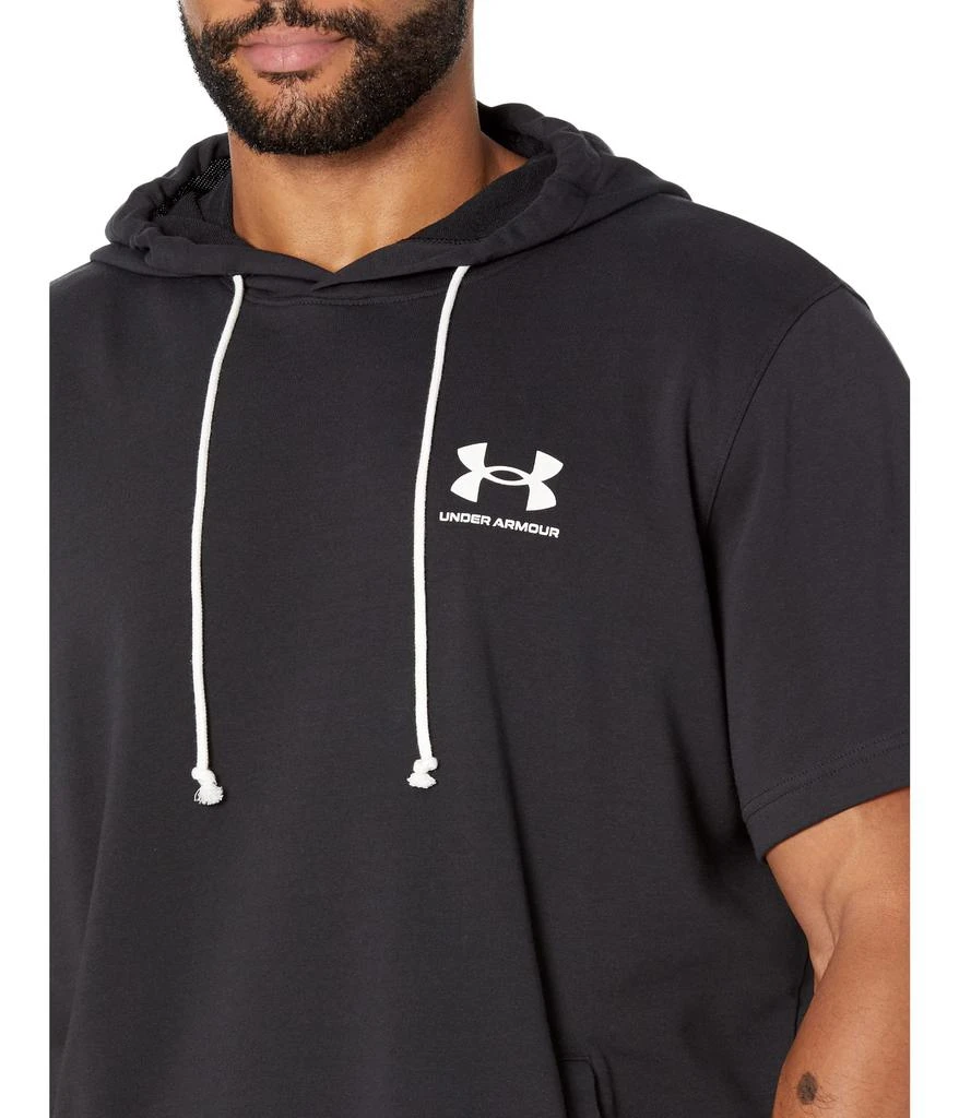 商品Under Armour|Rival Terry Left Chest Short Sleeve Hoodie,价格¥287,第3张图片详细描述