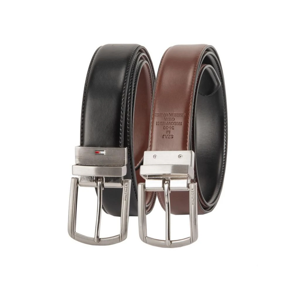 商品Tommy Hilfiger|Men's Reversible Textured Stretch Casual Belt, Created for Macy's,价格¥400,第3张图片详细描述