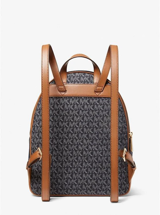 商品Michael Kors|Brooklyn Medium Logo Jacquard Backpack,价格¥1462,第3张图片详细描述