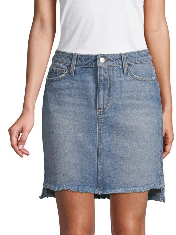 商品Joe's Jeans|Vivien 不对称牛仔短裙,价格¥238,第1张图片