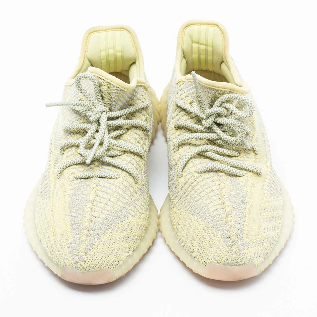 商品[二手商品] YEEZY|Yeezy x adidas Lime Yellow Knit Fabric Boost 350 V2 Antlia Low-Top Sneakers Size 42 2/3,价格¥2437,第3张图片详细描述