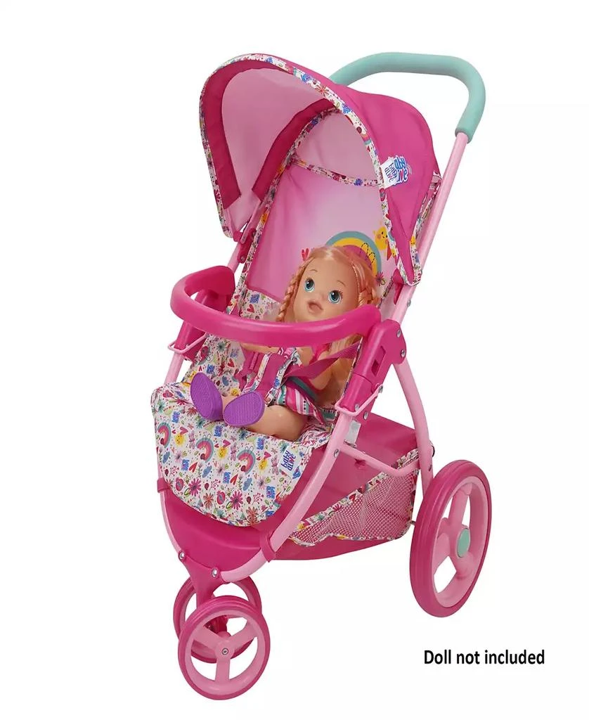 商品Baby Alive|Pink And Rainbow Doll Jogging Stroller,价格¥300,第4张图片详细描述