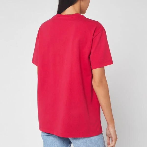 商品Kenzo|KENZO Women's Comfort T-Shirt Back from Holiday - Deep Fuchsia,价格¥604,第2张图片详细描述