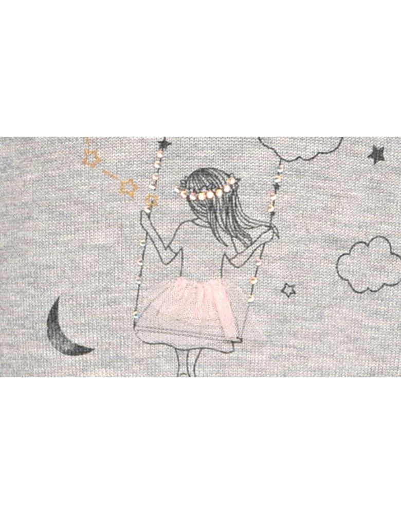 商品Truly Me|Kids' Swing Graphic Sweater & Ruffle Skirt Set,价格¥209,第3张图片详细描述