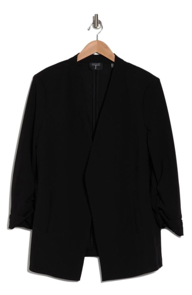 商品Tahari|Collarless Open Front Blazer,价格¥190,第3张图片详细描述