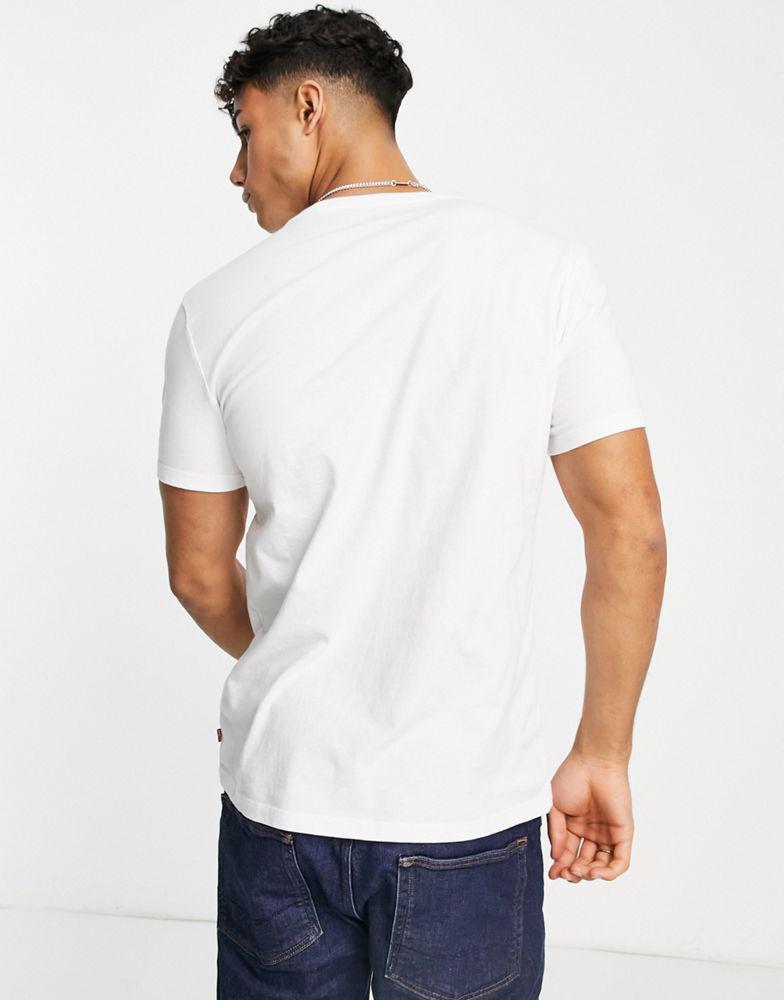 Levi's 2 pack t-shirts in navy/white with baby boxtab logo商品第3张图片规格展示