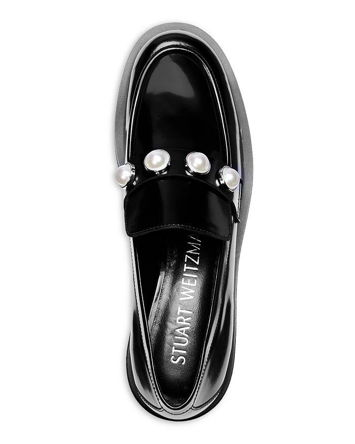 商品Stuart Weitzman|Women's Portia Bold Slip On Embellished Loafer Flats,价格¥2087,第3张图片详细描述