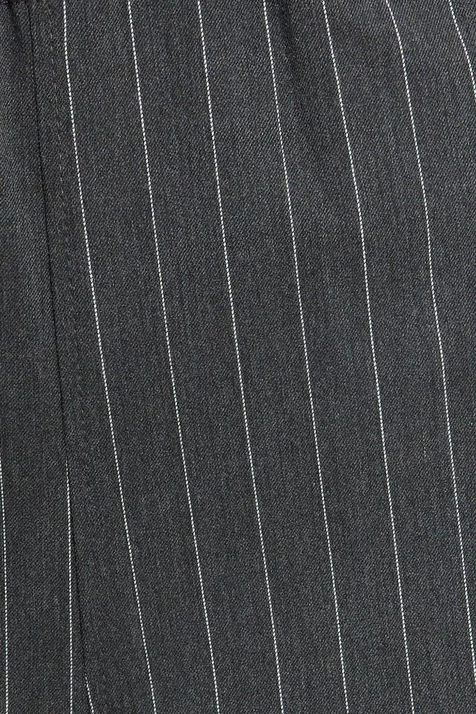 商品Ganni|Pinstriped twill tapered pants,价格¥736,第2张图片详细描述