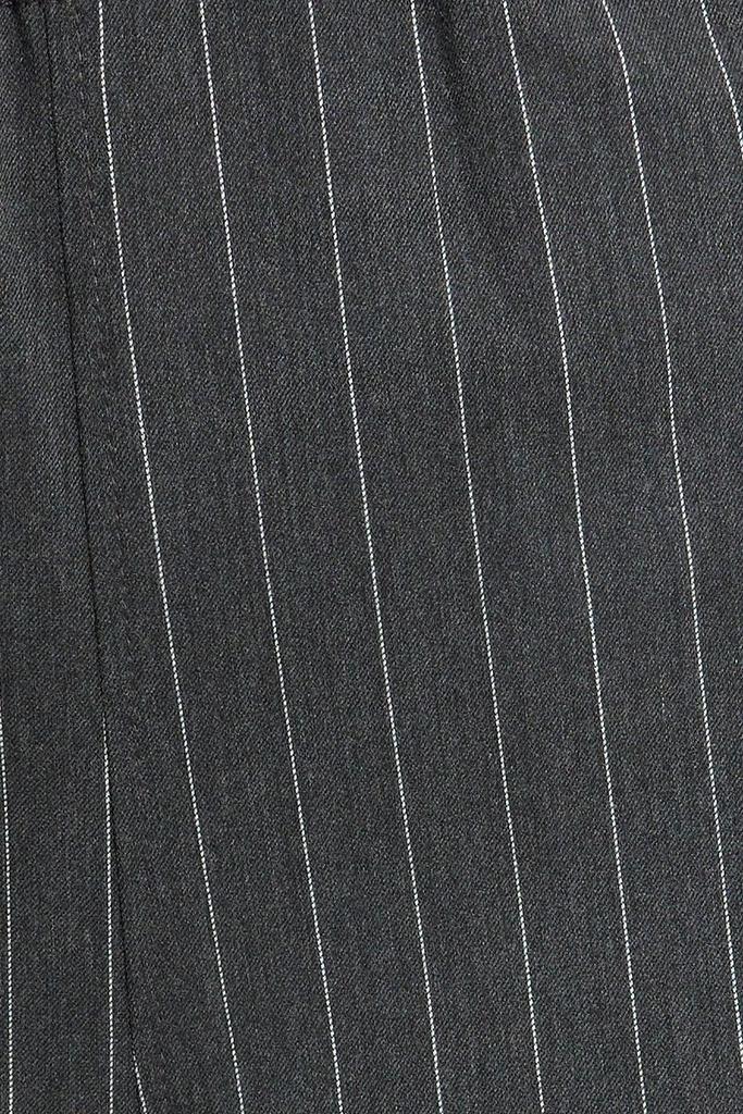 商品Ganni|Pinstriped twill tapered pants,价格¥704,第4张图片详细描述