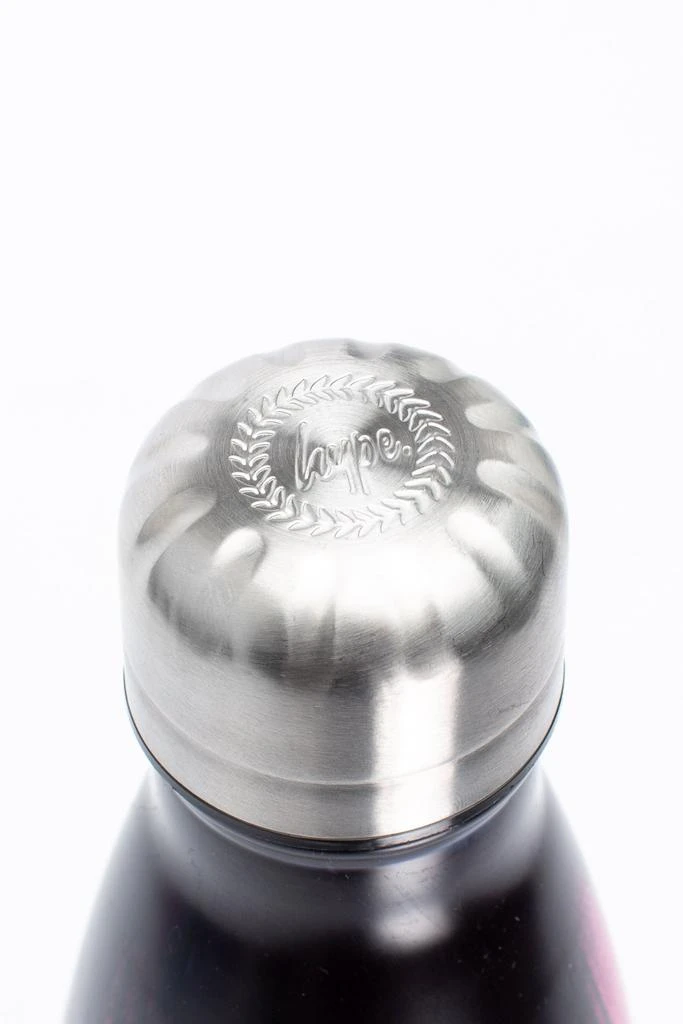 商品HYPE ACCESSORIES|HYPE PURPLE & PINK DRIP METAL WATER BOTTLE,价格¥167,第4张图片详细描述