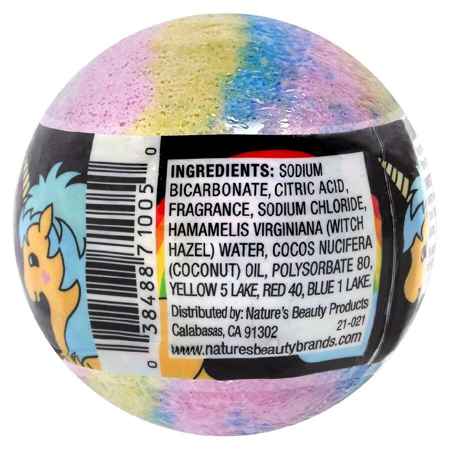 商品Nature's Beauty|Unicorns & Rainbows Bath Bomb,价格¥43,第3张图片详细描述