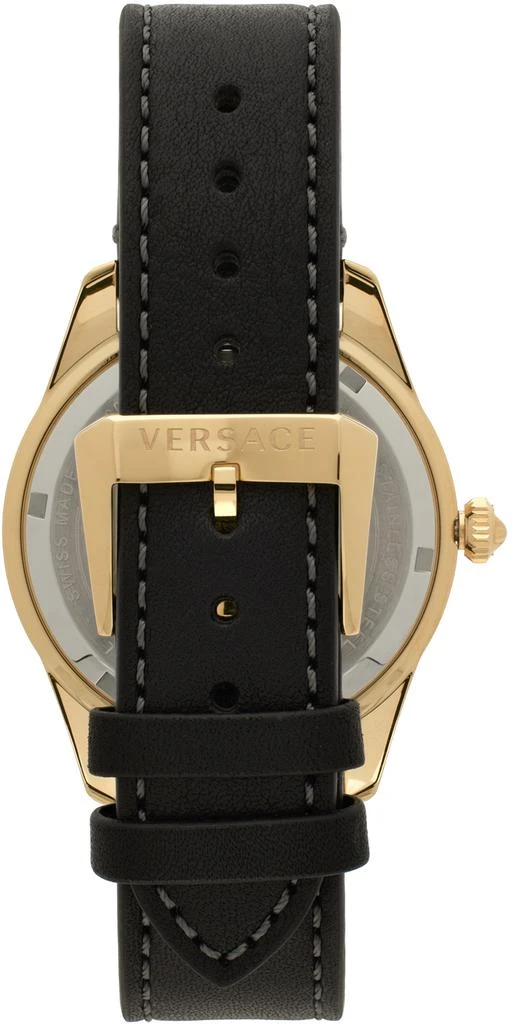 商品Versace|Black Greca Time Watch,价格¥4208,第3张图片详细描述