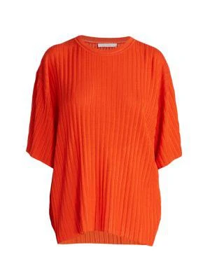 商品Chloé|Rib Knit Pullover Top,价格¥1485,第5张图片详细描述