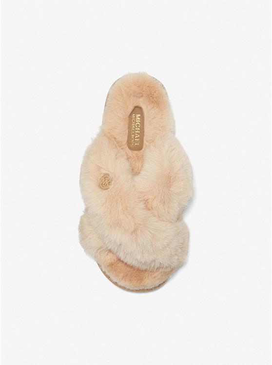 Lala Faux Fur Slide Sandal商品第3张图片规格展示
