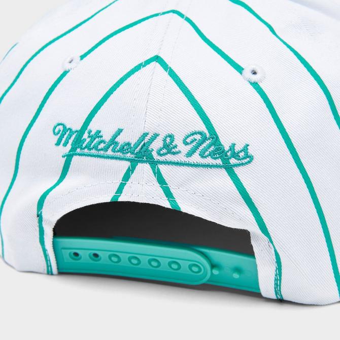 Mitchell & Ness San Antonio Spurs NBA Pinstripe HWC Snapback Hat商品第5张图片规格展示