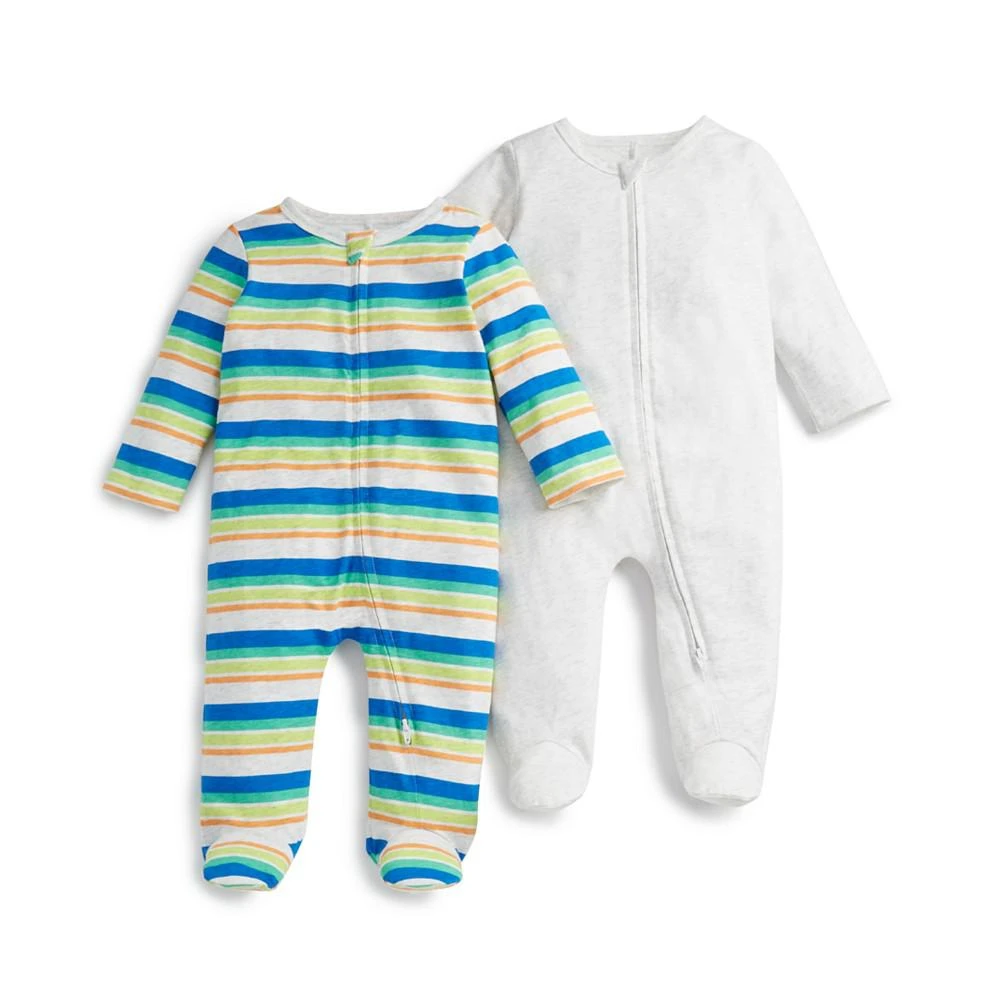 商品First Impressions|Baby Boys 2-Pk. Coveralls, Created for Macy's,价格¥63,第1张图片