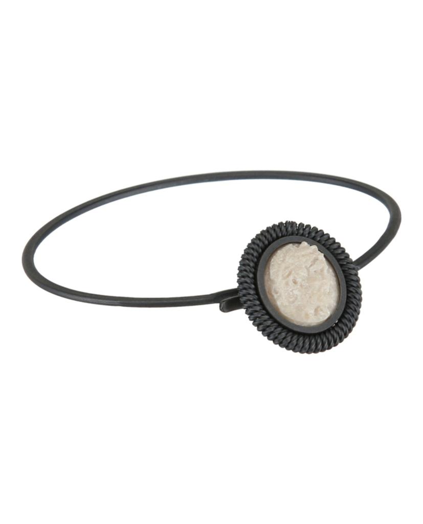 Round Charm Bangle Bracelet商品第1张图片规格展示