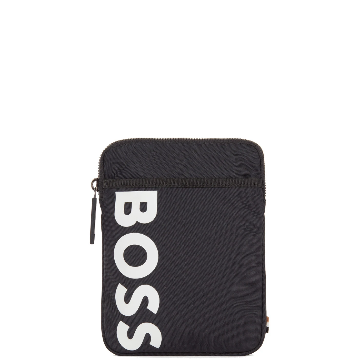 商品[国内直发] Hugo Boss|HUGO BOSS 黑色男士斜挎包 50470958-002,价格¥582,第1张图片