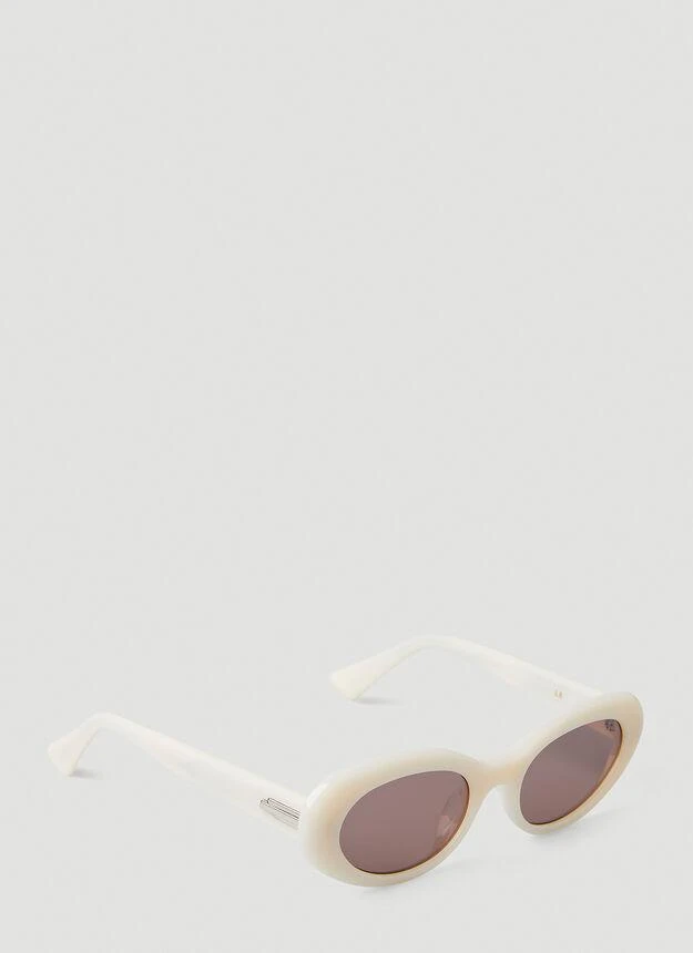 商品GENTLE MONSTER|Le-01 Sunglasses in Cream,价格¥2406,第2张图片详细描述