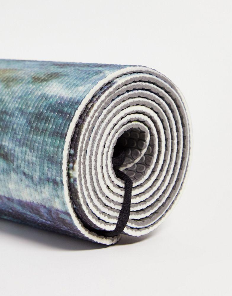 Fithut rain forest yoga mat in blue and green商品第2张图片规格展示