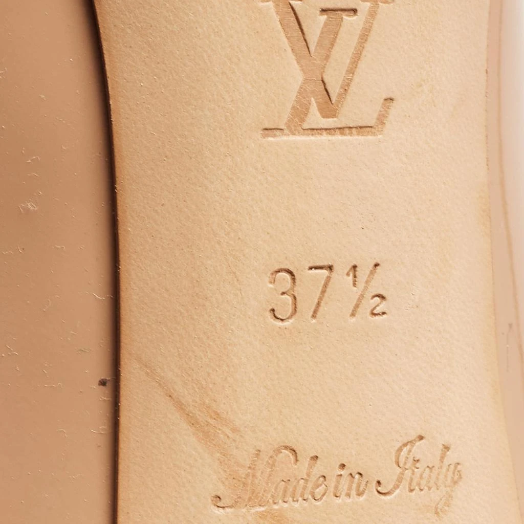 Louis Vuitton Beige Patent Fiance Pumps Size 37.5 商品