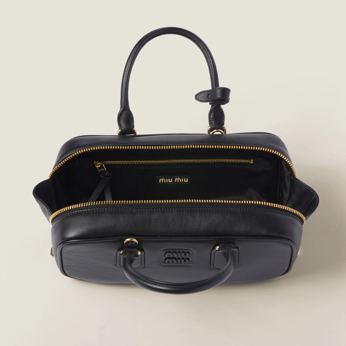 【预售】 缪缪 25春夏 女士 手提包 Sac Arcadie en cuir 5BB148_2F8K_F0002_V_OOO  商品
