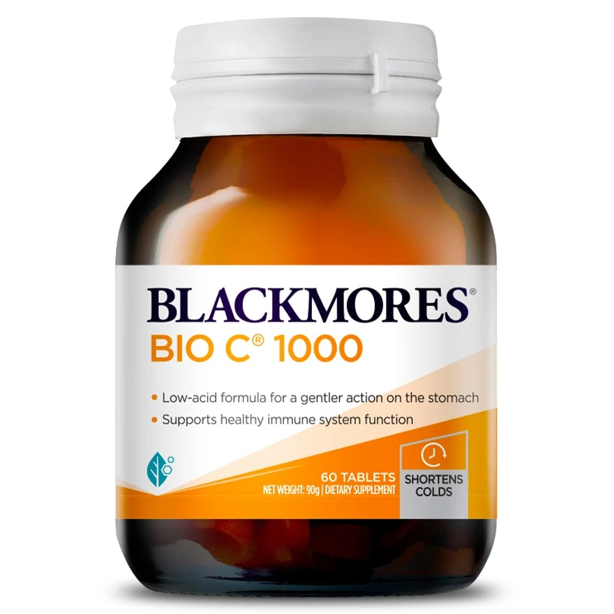 商品[国内直发] Blackmores|BLACKMORES  活性維他命C 1000 60粒,价格¥291,第1张图片