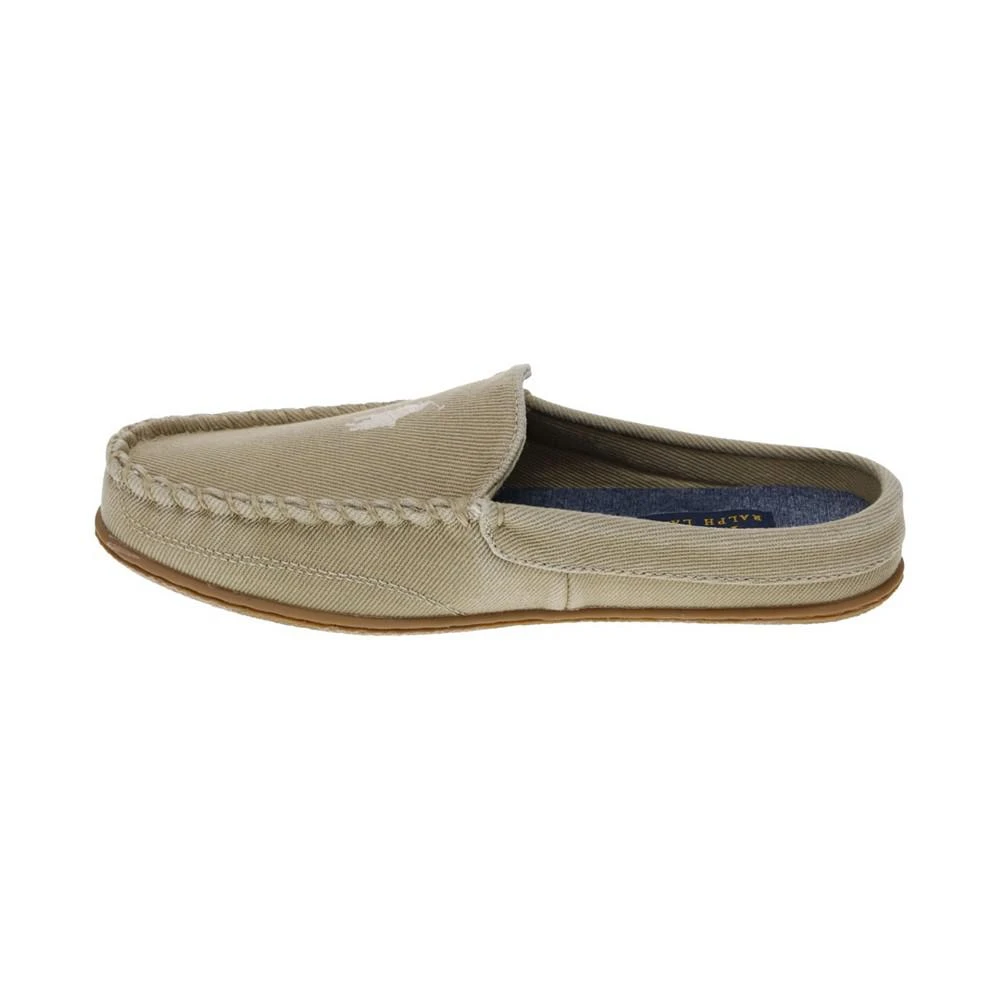 Women's Collins Washed Twill Fabric Moccasin Mule Slippers 商品