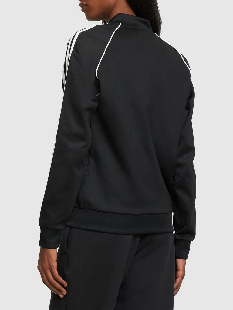 商品Adidas|3-stripes Cotton Blend Zip Track Top,价格¥398,第3张图片详细描述