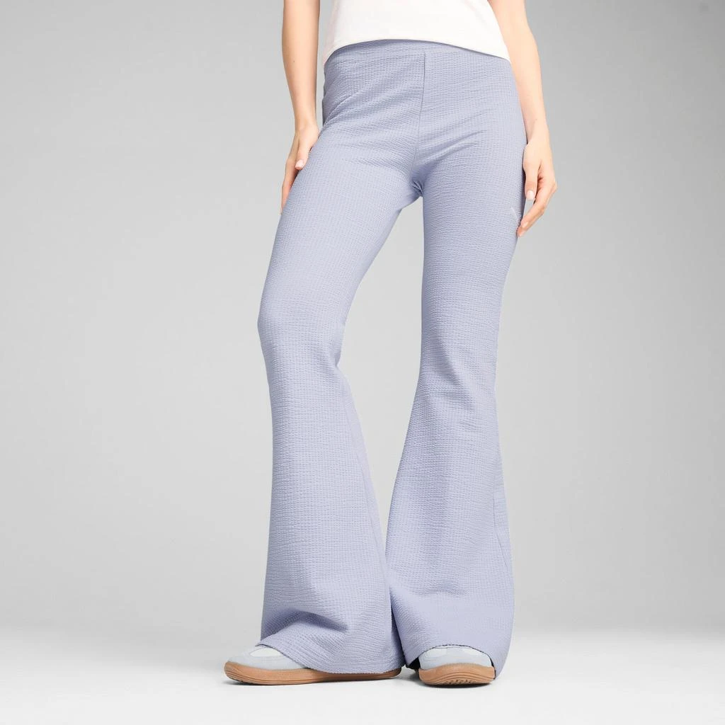 商品Puma|PUMA Women's DARE TO Textured Flared Leggings,价格¥316,第3张图片详细描述