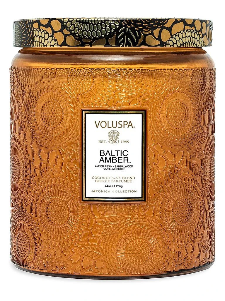 商品Voluspa|Baltic Amber Luxe Jar Candle,价格¥581,第1张图片