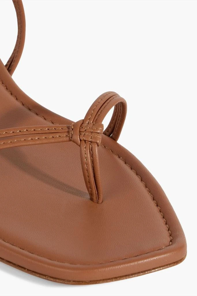 商品Aquazzura|Esvedra lace-up leather sandals,价格¥2318,第4张图片详细描述