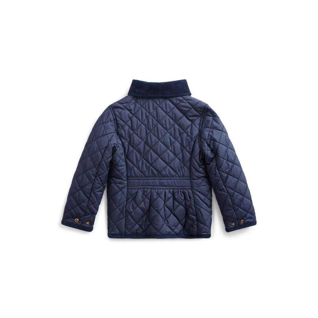 商品Ralph Lauren|Quilted Barn Jacket (Toddler/Little Kid),价格¥1010,第2张图片详细描述