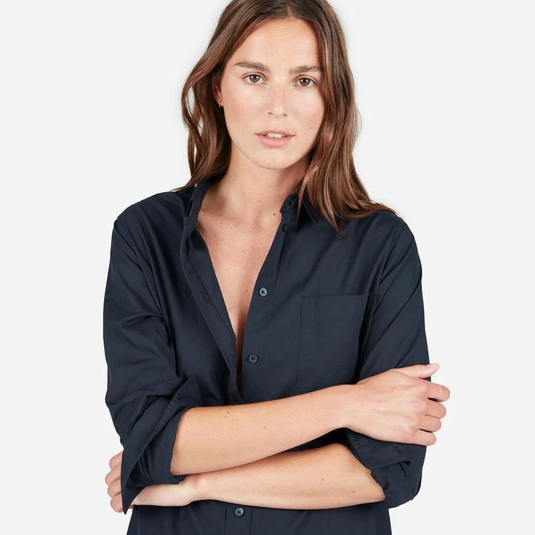 商品Everlane|纯棉口袋衬衫连衣裙,价格¥575,第1张图片