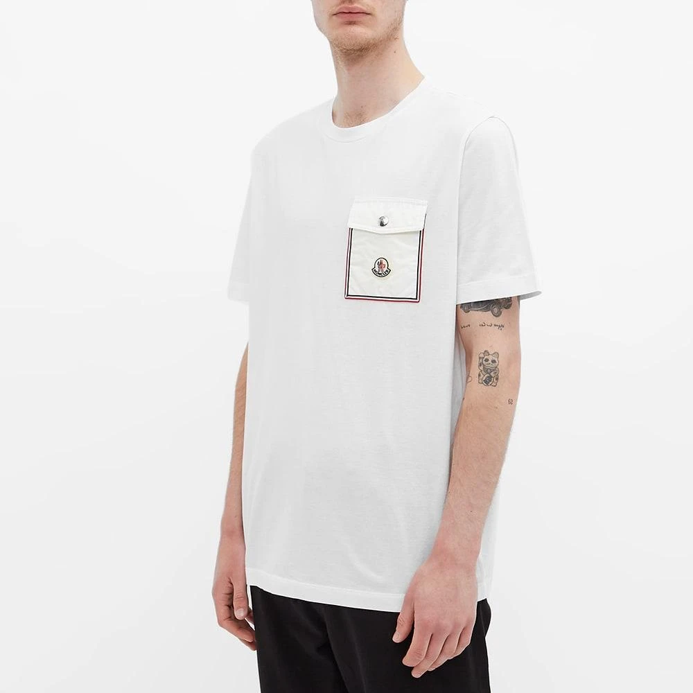 商品Moncler|Moncler Maya Pocket Logo Tee,价格¥3026,第2张图片详细描述