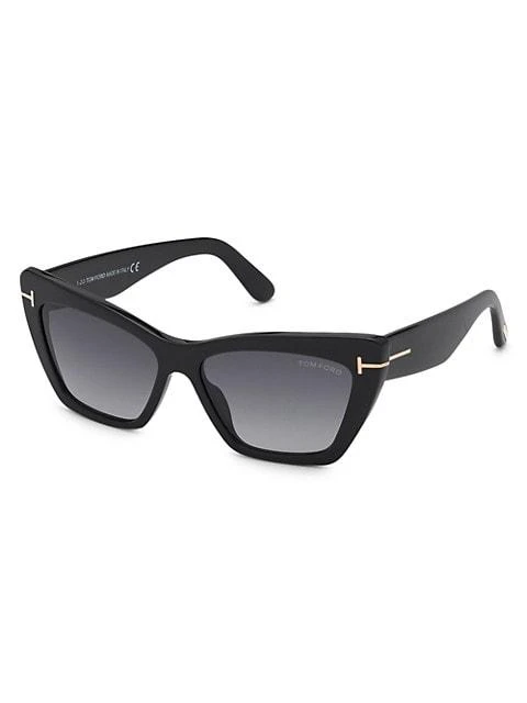 商品Tom Ford|Wyatt 56MM Cat Eye Sunglasses,价格¥620,第2张图片详细描述