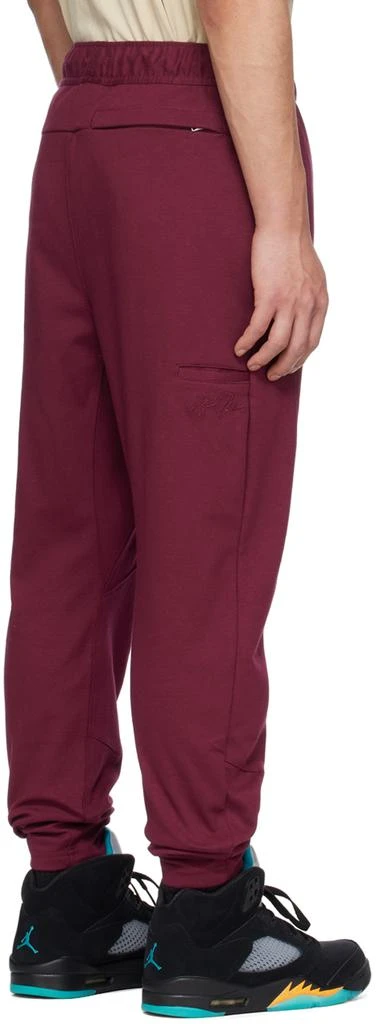 商品Jordan|Burgundy Warm Up Sweatpants,价格¥295,第3张图片详细描述