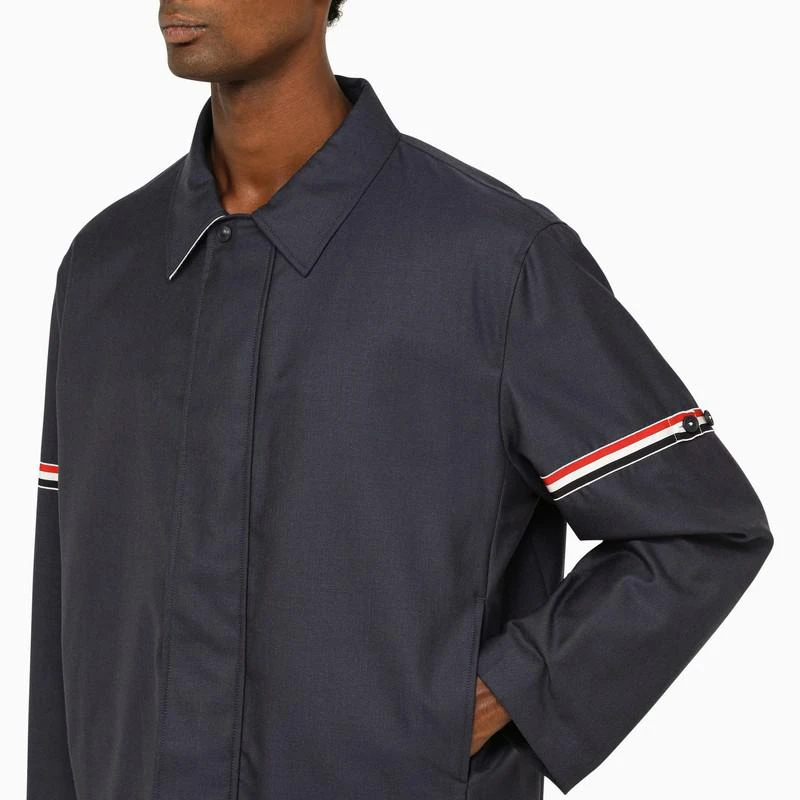 商品Thom Browne|Lightweight wool denim jacket,价格¥7324,第4张图片详细描述