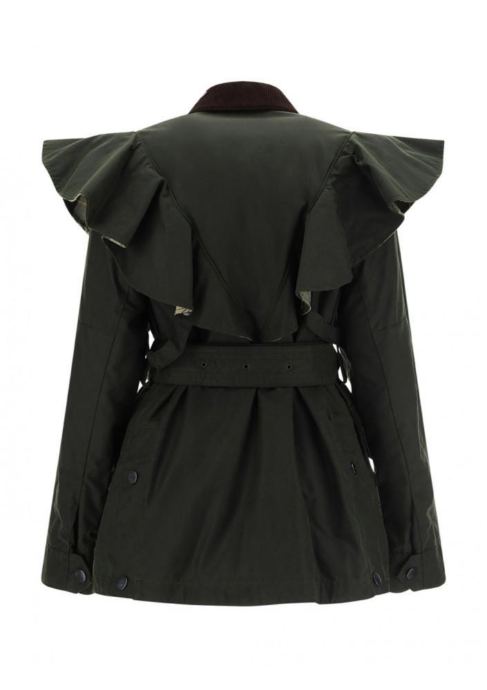 商品Chloé|Barbour X Chloé Raincoat Jacket,价格¥10476,第4张图片详细描述