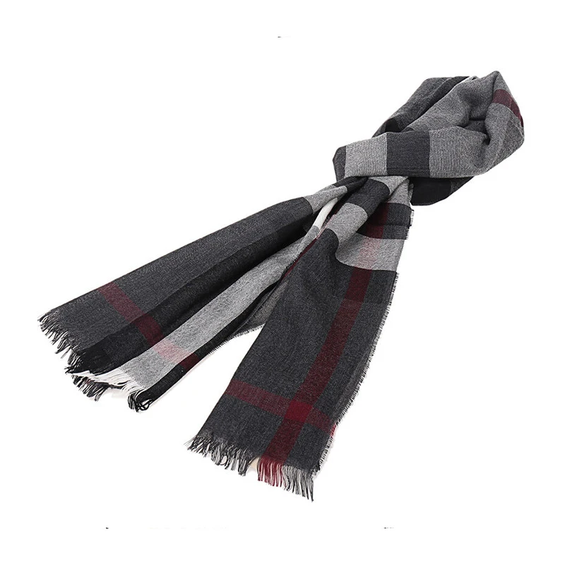 BURBERRY 格纹男士围巾 4000328 商品