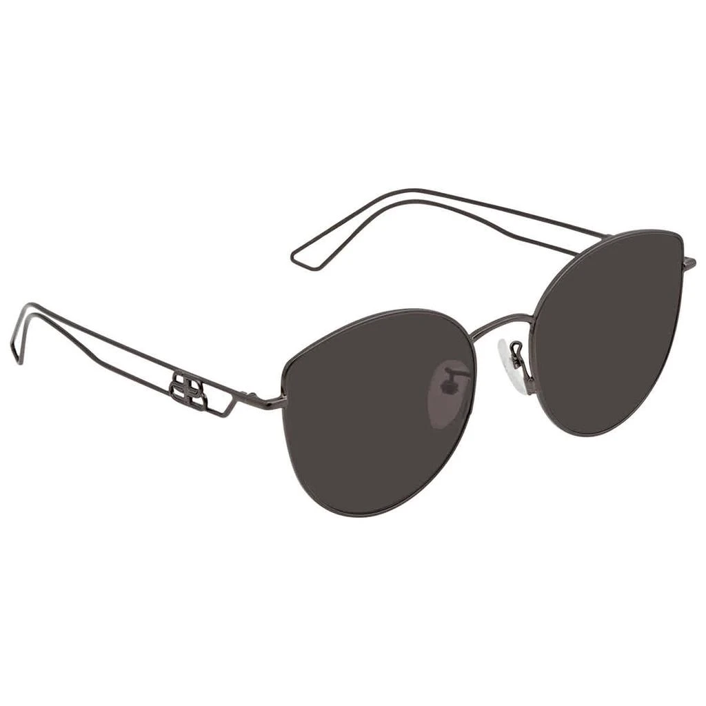 商品Balenciaga|Balenciaga Grey Cat Eye Ladies Sunglasses BB0059SK 001 57,价格¥1052,第1张图片
