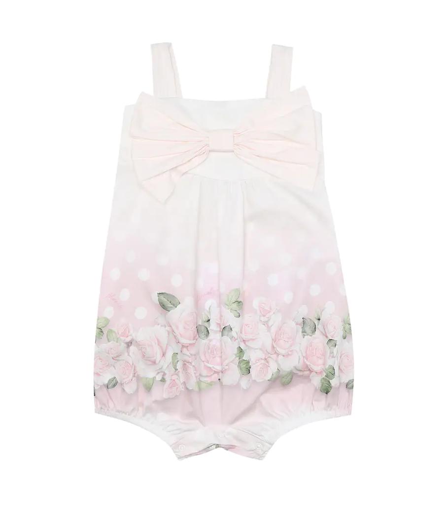 Baby printed cotton playsuit商品第1张图片规格展示