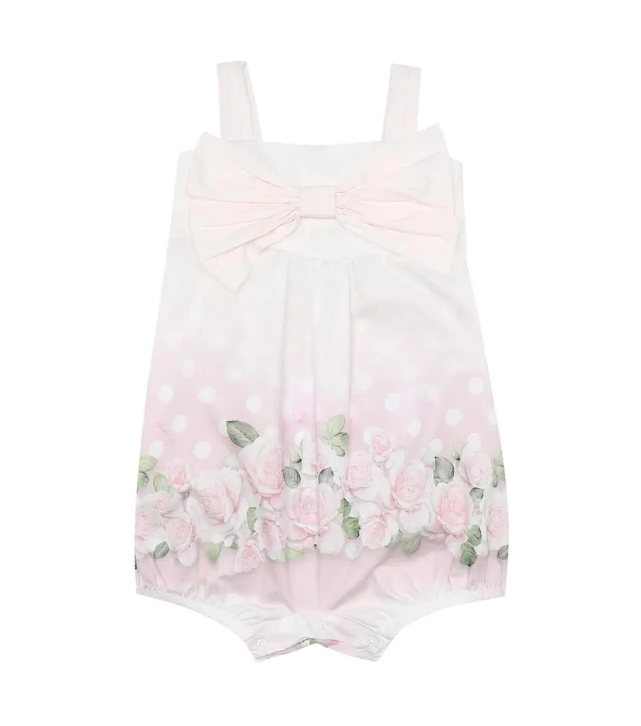 商品MONNALISA|Baby printed cotton playsuit,价格¥774,第1张图片