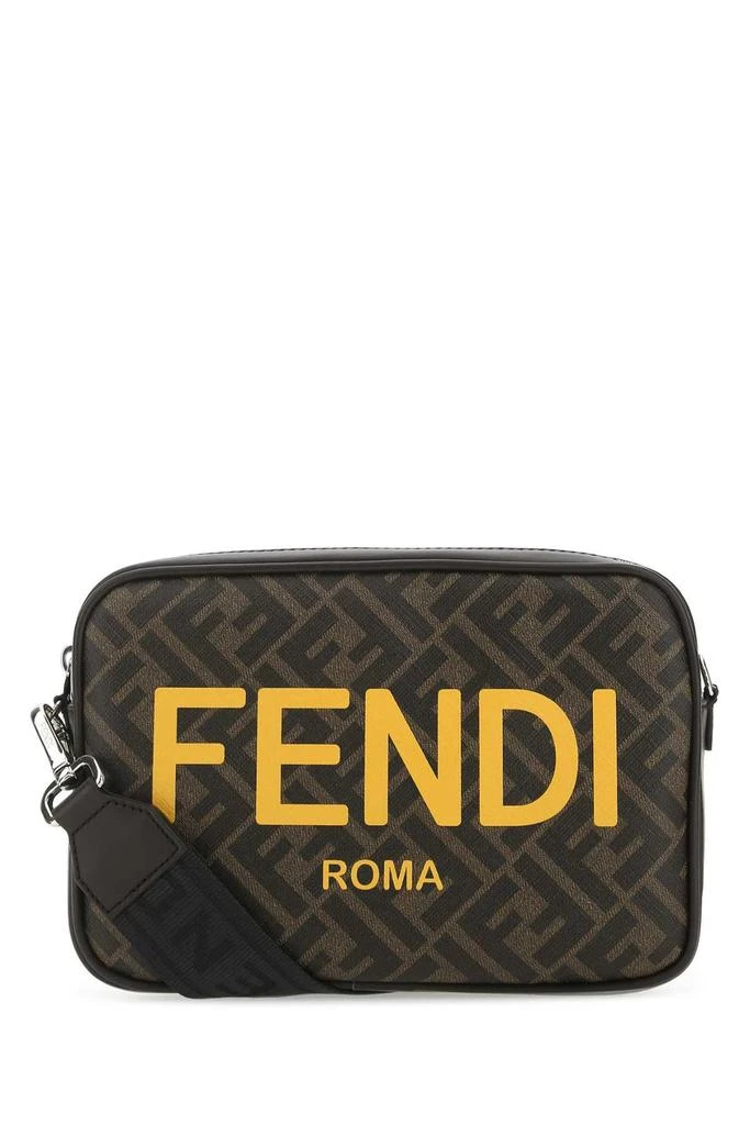 商品Fendi|Fendi FF Logo Print Shoulder Bag,价格¥5401,第1张图片