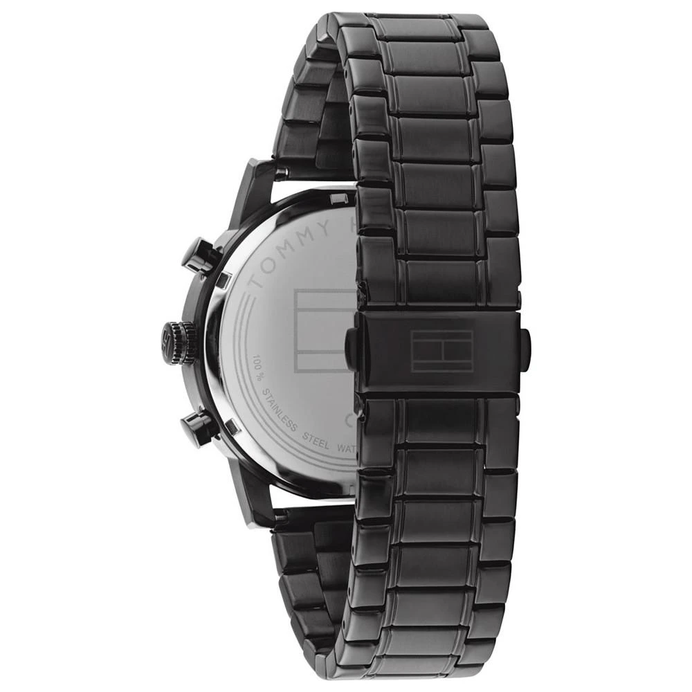 商品Tommy Hilfiger|Men's Black Stainless Steel Bracelet Watch, 44mm,价格¥1465,第3张图片详细描述