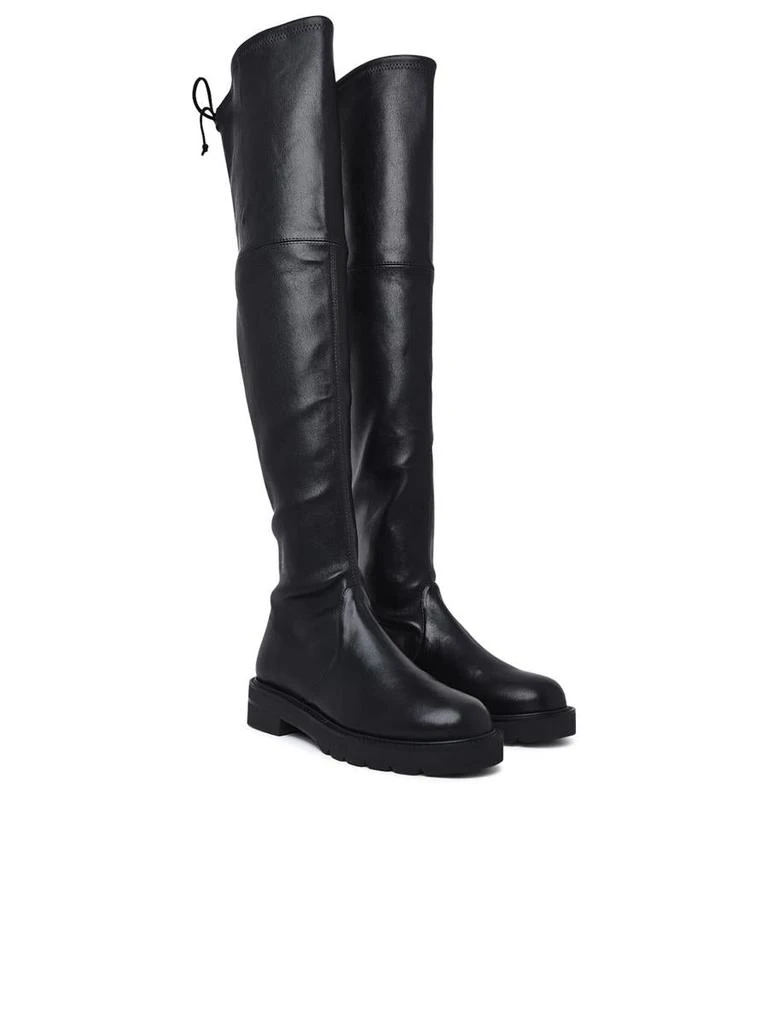 商品Stuart Weitzman|LOWLAND LIFT LEATHER BOOTS,价格¥4069,第2张图片详细描述