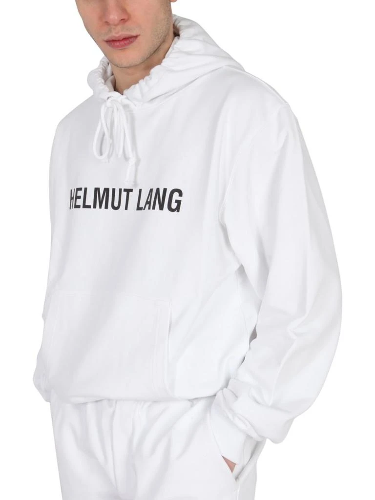 Helmut Lang Logo Printed Drawstring Hoodie 商品